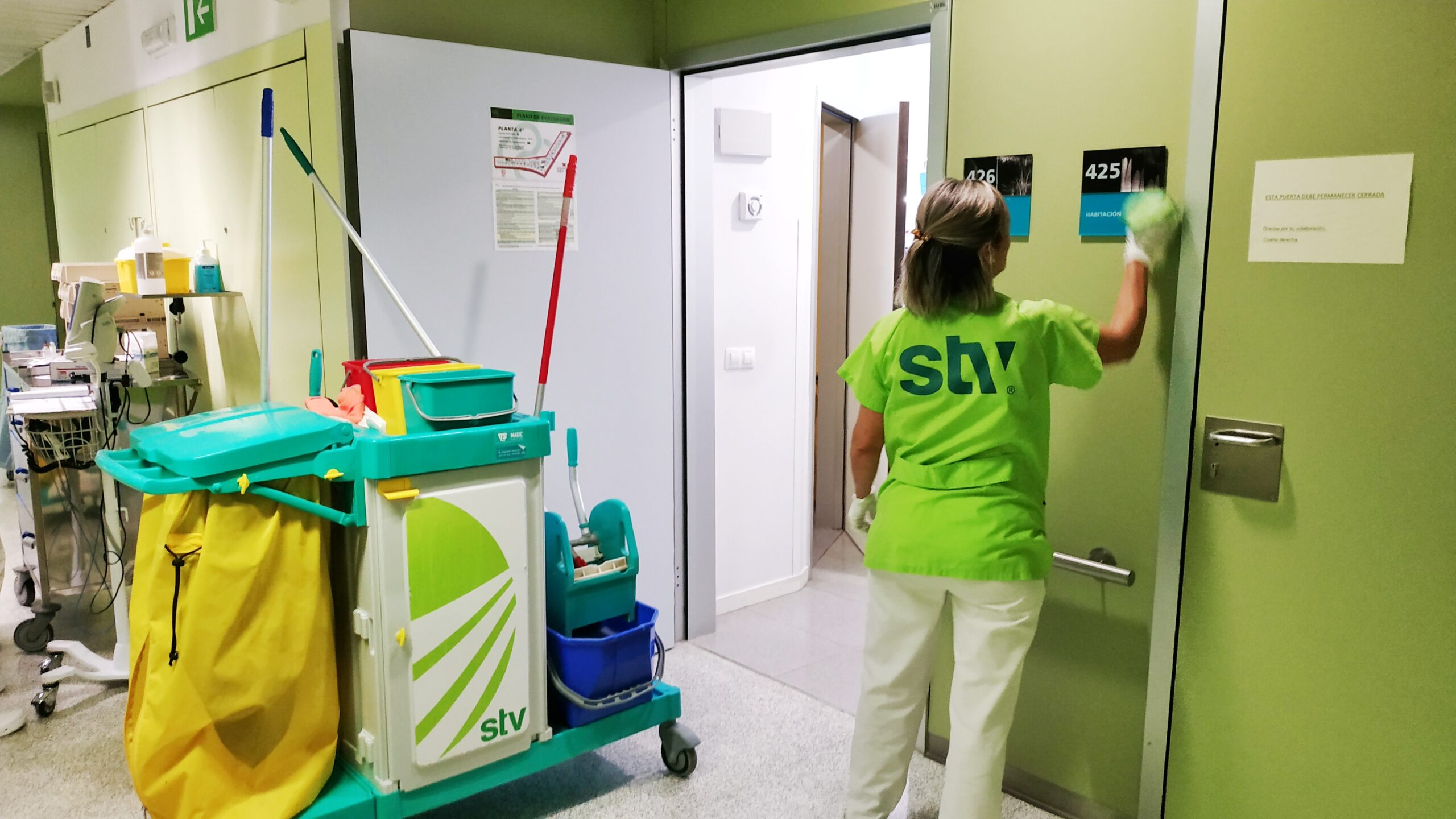 La gripe refuerza el servicio de limpieza en hospitales