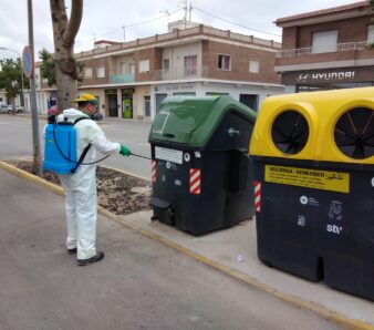 Desinfección STV COVID-19