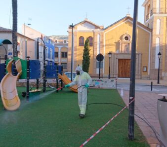 Desinfección espacios públicos STV Gestión 1